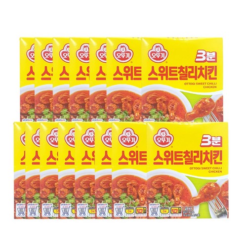 <올따옴> 오뚜기 3분 스위트치킨 150g x 15입, 15개