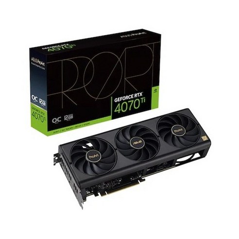 56003060ti ASUS ProArt 지포스 RTX 4070 Ti O12G OC D6X 12GB 그래픽카드 Best Top5