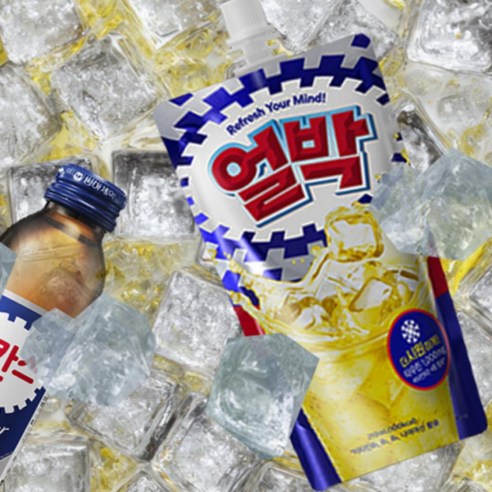동아제약 얼박 40팩 대박스 얼음 박카스 스파우트형