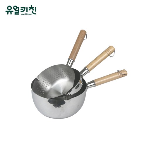 가벼운 인덕션 스텐 편수냄비 라면 이유식 (3종 택1), 18cm, 1개