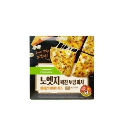 [풀무원] 노엣지 파이브치즈 피자, 376g, 4개