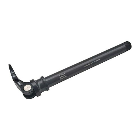 쓰루 액슬 MTB 자전거 퀵 릴리스 허브 튜브 샤프트 꼬치 후면 부품, 검정, 1 억 4,500 만, 알루미늄 합금