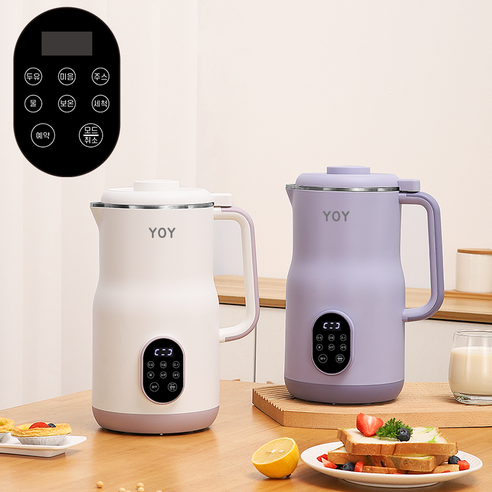 YOY 2000ml 죽 이유식 두유 제조기: 가정용 주방 필수품