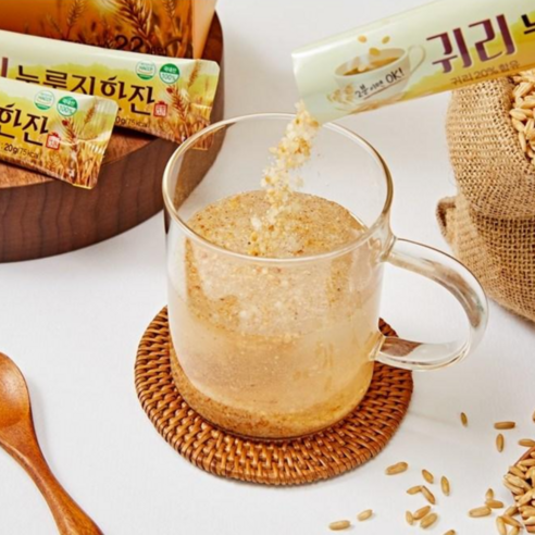 순천쌍지뜰 HACCP 국내산 물만 부어 먹는 귀리누룽지한잔 20g 숭늉/간편식/아침식사대용/간식/누룽지스틱/백미/귀리/부드러운/맛있는/구수한, 22개