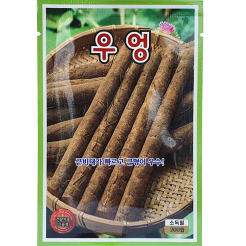 식물의집 우엉 씨앗 미야비리소우엉씨 우엉씨, 1개
