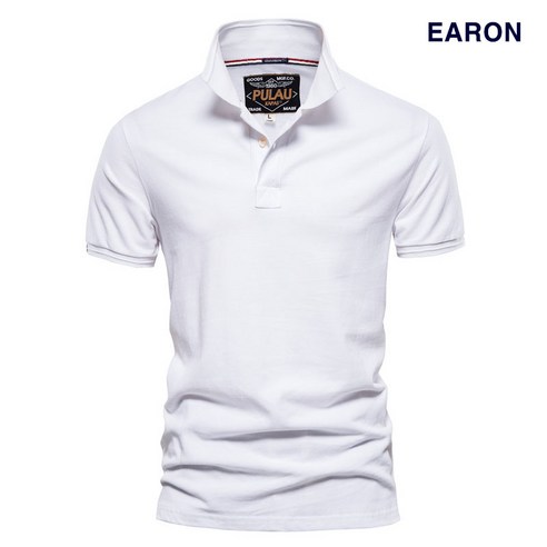 [EARON] 프리미엄 코튼 라인 반팔 폴로 티셔츠