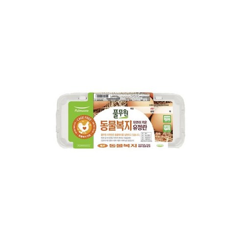 풀무원 [맛좋은 재료] 동물복지 유정란 (10구) (520g) [건강식 영양가득] [식재료 간단요리 즉석품], 1개