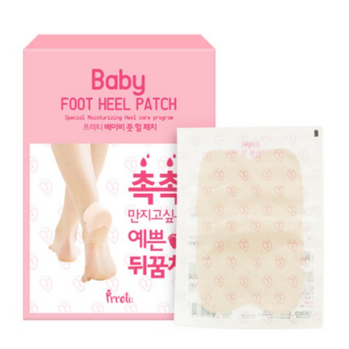 프레티 베이비 풋케어 힐패치, 10개입, 1개