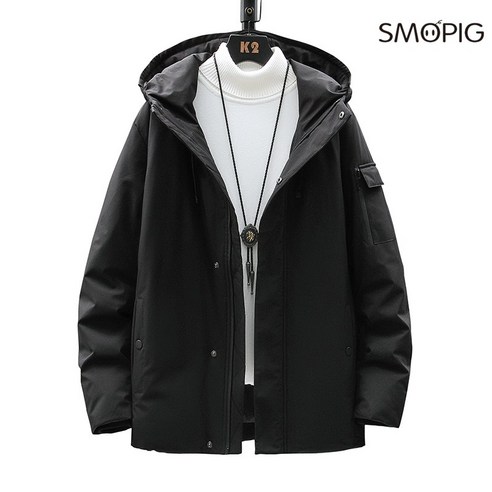 SMOPIG 남성 겨울 오리털패딩