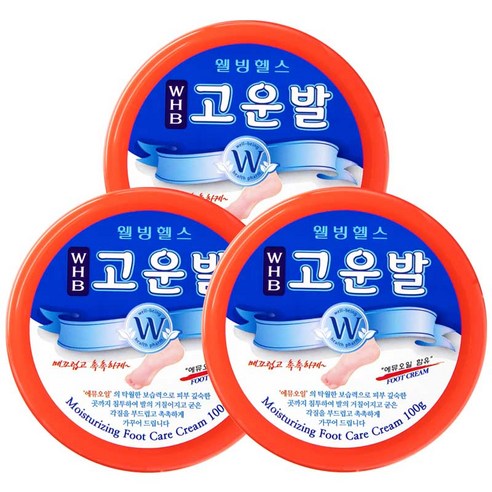 웰빙헬스 WHB 고운발 100g, 1개입, 3개