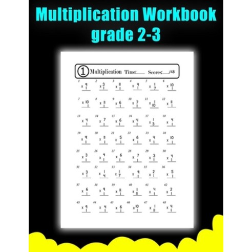 Multiplication Workbook grade 2-3: beginner learning multiplication practice workbook one page a day... Paperback, Independently Published