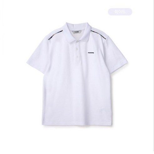 레노마키즈 R2320T104 남아어깨체크파이핑카라티셔츠