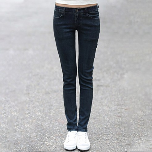 탑스웨이크 인밴드 돌청 히든밴드 밴딩 청바지 1611 스키니진