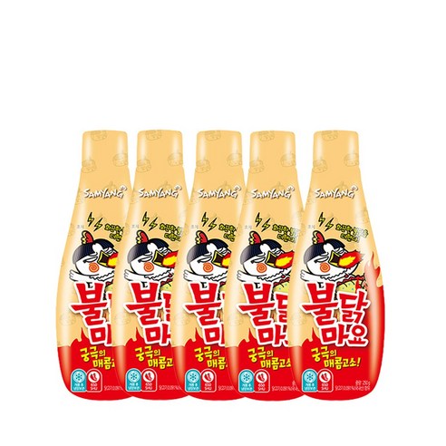 삼양 불닭마요 소스, 250g, 5개