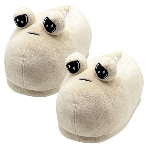 포우 인형 달팽이 외계인 애착 봉제인형, 포우실내화, 1개, 26cm