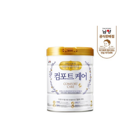 아이엠마더 컴포트케어 원통형 분유 2단계, 800g, 1개