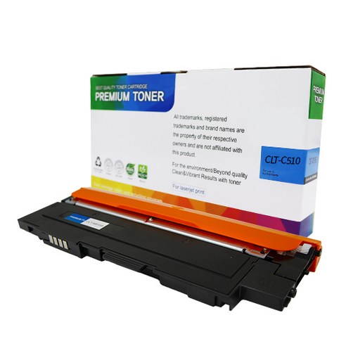 삼성 CLT-C510S 토너 SL-C513W SL-C563W C563FW, 파랑, 1개