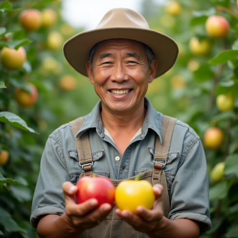 햇살 가득, 맛과 신선함이 가득한 경북 꼬마 사과, 지금 바로 만나보세요!