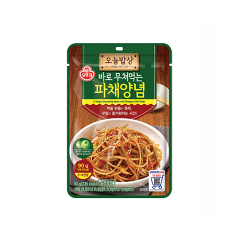 오뚜기 바로 무쳐먹는 파채양념, 90g, 1개