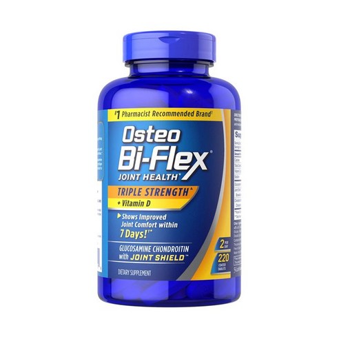 Osteo Bi-Flex Triple Strength with Vitamin D 오스테오 비 플랙스 트리플 스트랜스 비타민 220정, 1개