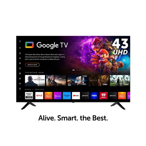 [NEW] BABEL-Tech Google TV 109cm(43인치) Smart43UHD, 2. 기사방문 / 상하브라켓 포함 / 벽걸이