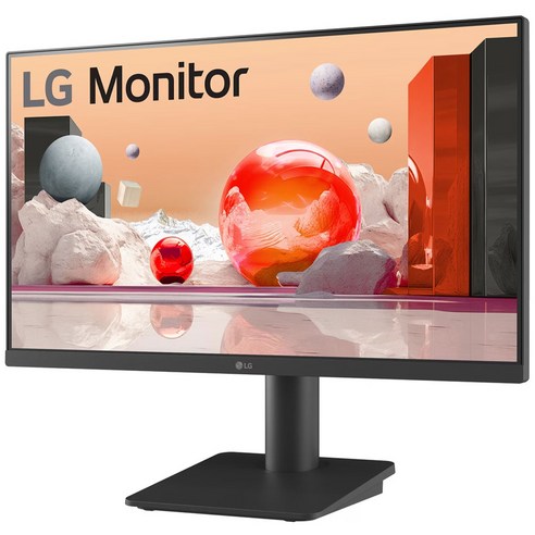 LG 모니터 24MS550 100Hz 24인치 내장스피커 IPS패널 슬림베젤 높낮이스탠드 사무용 가정용 업무용 모니터(24ML600SW후속), 4. LG_24MS550, 60.4cm