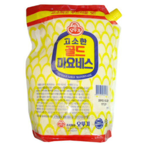 오뚜기 골드마요네스 스파우트팩, 3.2kg, 4개
