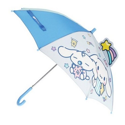 산리오 시나모롤 귀여운 입체 캐릭터 우산 자동우산 장우산 53cm