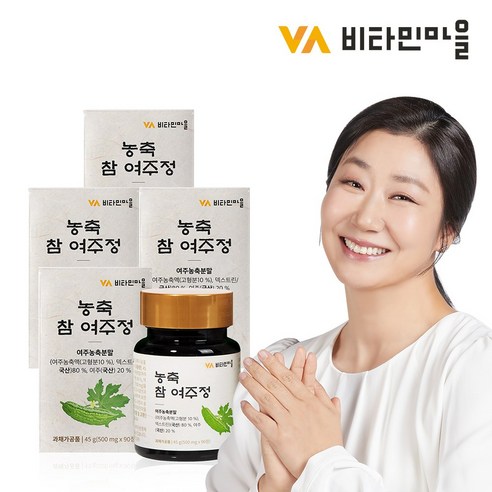 비타민마을 농축 참 여주정 45g, 4박스