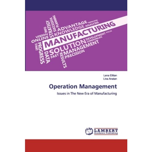 Operation Management Paperback, LAP Lambert Academic Publishing