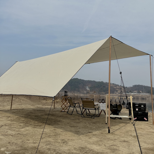 감성 캠핑의 시작, 레오루카 아이보리 렉타 타프!