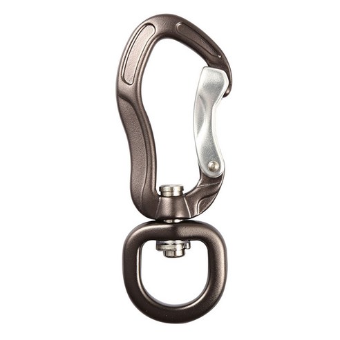 암벽 등반 등산 Carabiner 하이킹 낚시 회전 후크 알루미늄 스냅 버클 클립 야외 장비 스포츠 장비, 유형2