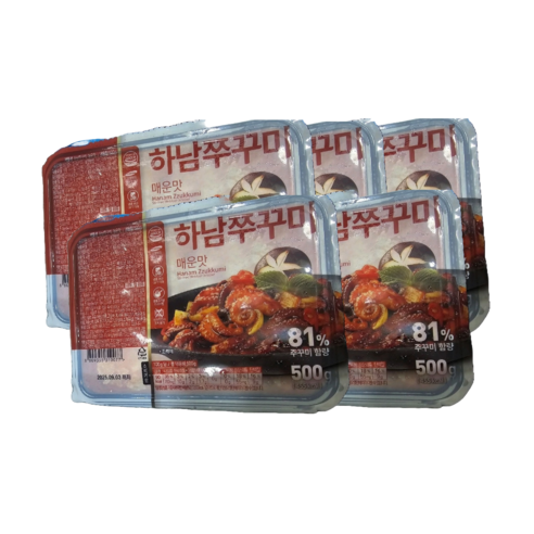 하남쭈꾸미 500g 5팩