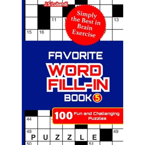 FAVORITE WORD FILL-IN Book 5 Paperback, Independently Published, English, 9798613491070