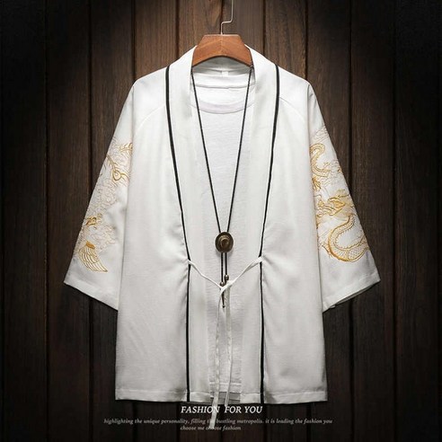 남자 생활한복 자켓 남성 개량 한복 상의 자수 법복