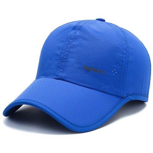 [LF] 남성 에어맥스 메쉬 캡 아웃도어 낚시 썬캡, Blue