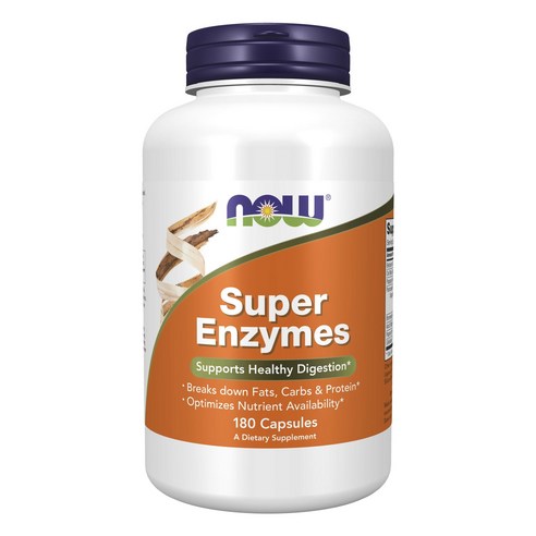 나우푸드 Super Enzymes 캡슐, 180정, 1개