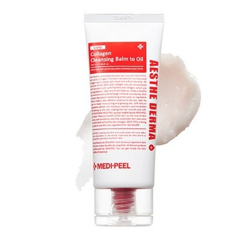 메디필 레드 락토 콜라겐 클렌징 밤 투 오일, 3.38oz, 100ml, 5개