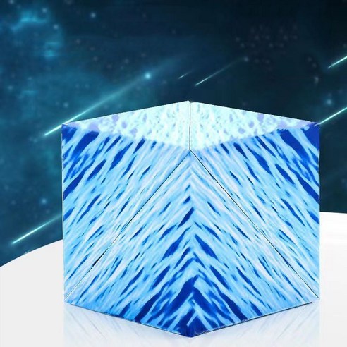 3D 변경 가능한 마그네틱 매직 큐브, D, 1개