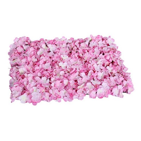 인공 꽃 패널 벽 매달려 꽃 장식품 웨딩 사이트 장식, 핑크, 설명