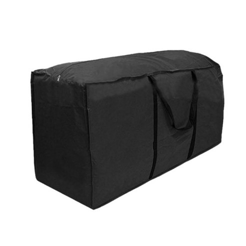 특대 저장 부대 이동할 수 있는 지퍼 끈달린 가방 튼튼한 방수 물자, 120x40x55cm, 옥스포드 헝겊, 블랙