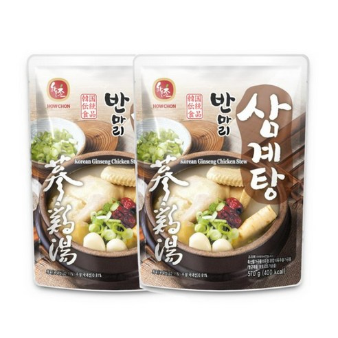 반마리 즉석 삼계탕 570g x 1개