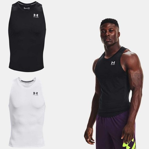 [언더아머 본사]남성 HeatGear 컴프레션 탱크 1368352