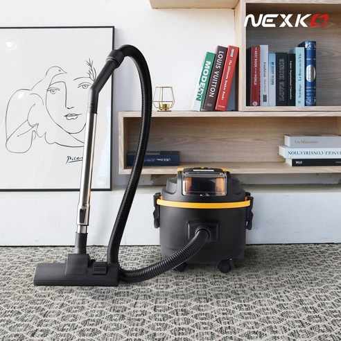 넥스코 업소용 무선 청소기 15L 건습식 산업용 공업용 사무실 카페 NKV-C015L 배터리포함