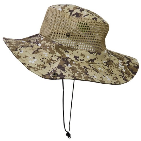 오시요마켓 밀리터리 정글 사파리 농사 낚시 밀짚 모자 4종