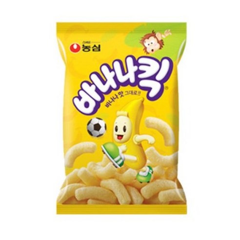 농심 바나나킥, 145g, 8개