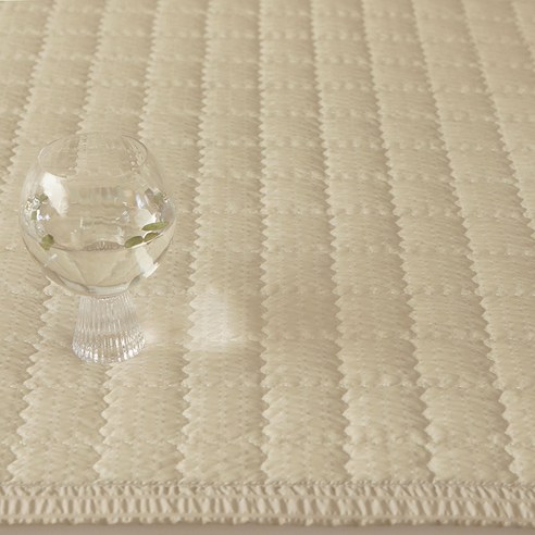 시원하고 편안한 여름 밤을 위한 시어서커 여름 침대고정패드