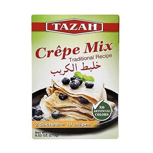 1+1 Tazah 레바논 스푸프 믹스 17.6oz500g 풍부한 향과 촉촉한 질감의 전통 아니스 케이크, 크레이프, 500g, 2개