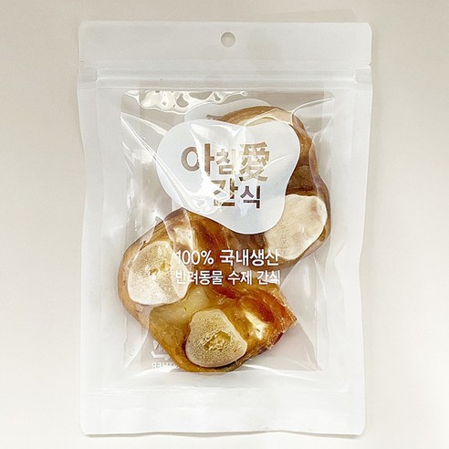 아침애 강아지 수제간식 3개세트 특가전, 3개, 우족100g