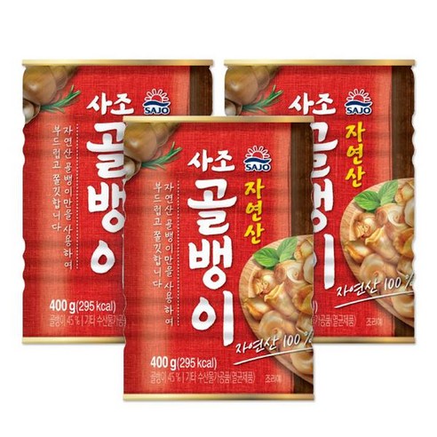 사조 골뱅이 통조림 400g, 9캔 사조 골뱅이 통조림 400g, 9캔